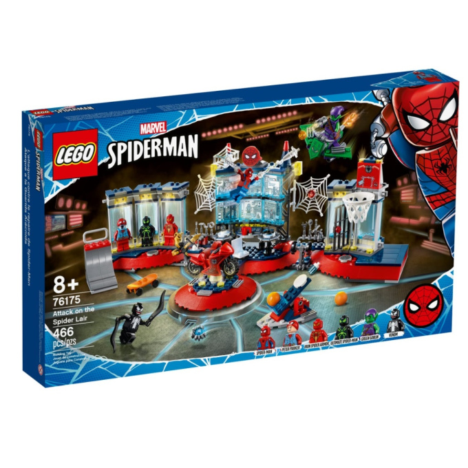 76175 LEGO MARVEL – SpiderMan útok na pavoučí doupě