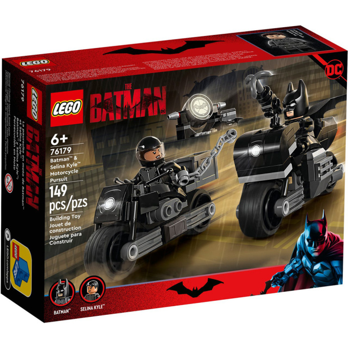 76179 Lego Batman – Naháněčka na motorce Batmana a Seliny Kyle