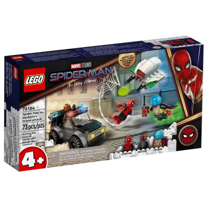 76184 Lego Marvel - Spider-Man proti Mysteriovu dronovi