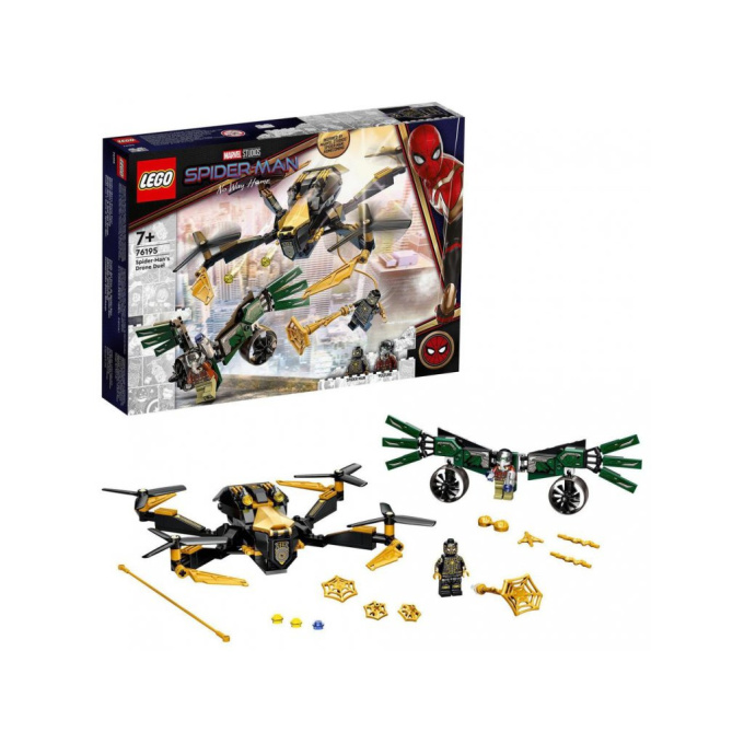 Lego Marvel -Spiderman Duel s dronem