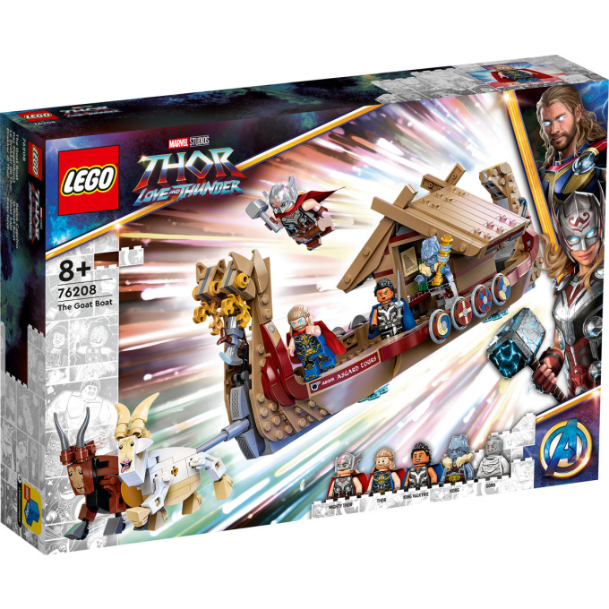 76208 Lego Marvel Thor- Loď s kozím spřežením