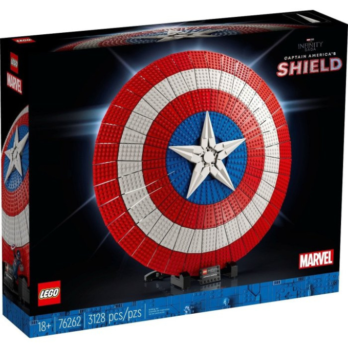 76262 Lego Marvel – Štít Kapitána Ameriky