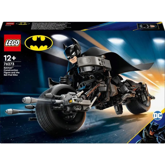 76273 Lego Batman – Sestavitelná figurka: Batman™ a Motorka Bat - Pod