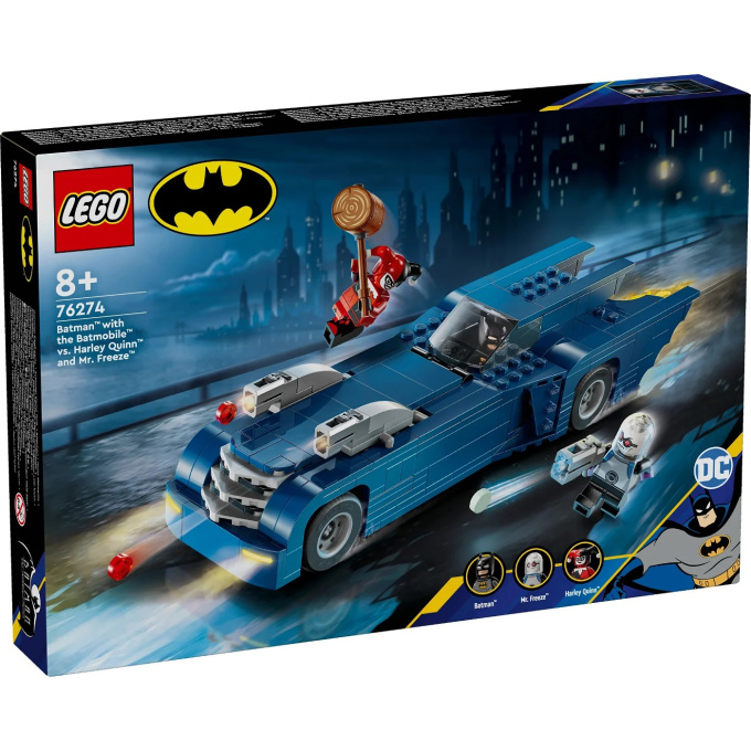 76274 Lego DC – Batman™ a Batmobil Vs. Harley Quinn™ a Mr. Freeze™