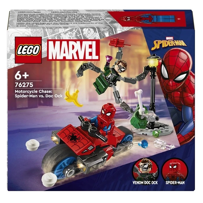 76275 Lego Marvel – Honička na motorce: Spider-Man vs. Doc Ock