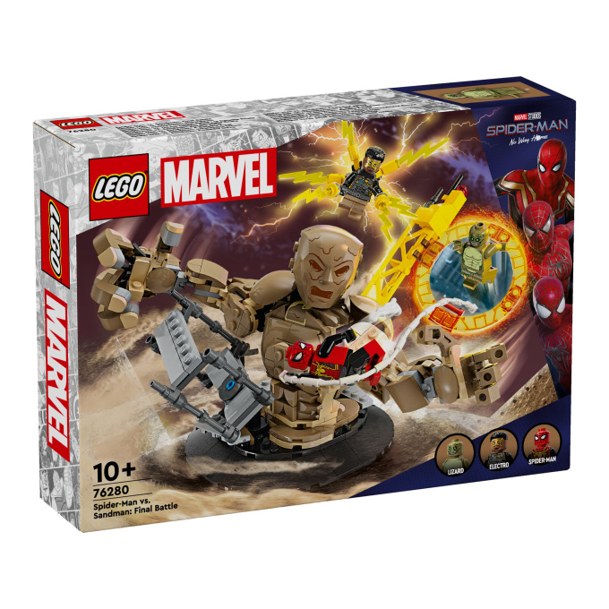 76280 Lego Marvel – Spider-Man vs. Sandman: Poslední souboj