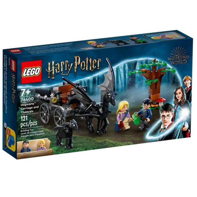 76400 Lego Harry Potter- Rokfort: Kočár a Testrálové