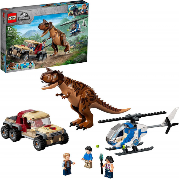 76941 LEGO JURASSIC WORLD – Dinosauří honička s Carnotaurem