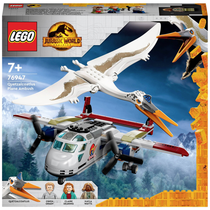 76947 Lego Jurassic World- Quetzalcoatlus – Přepadení Letadla