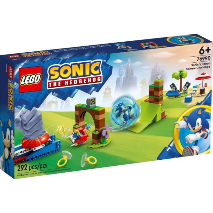 76990 Lego Sonic The Hedgehog- Sonicova výzva Speed sphere