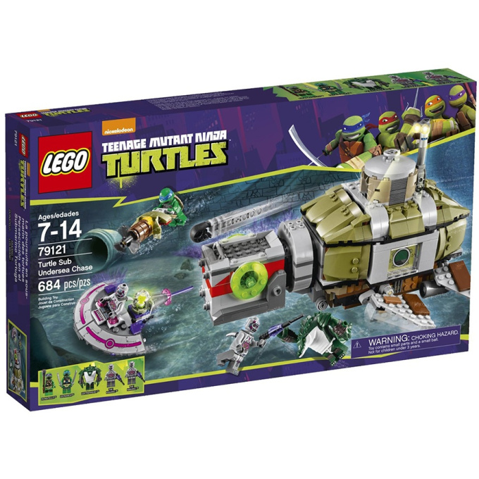 79121 LEGO NINJA TURTLES - Želví podmořská honička