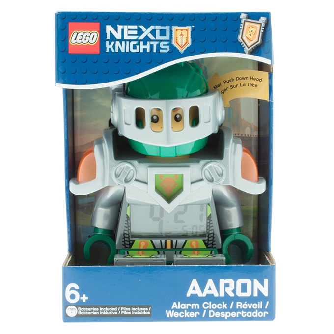 LEGO NEXO KNIGHTS AARON - Hodiny s budíkem