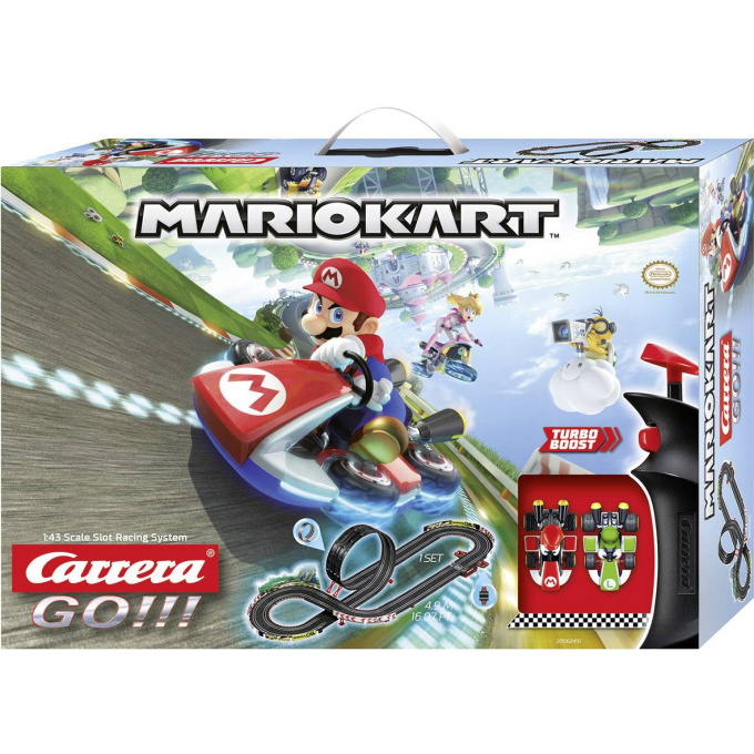 Carrera GO!!! - Autodráha Mario Kart 1:43