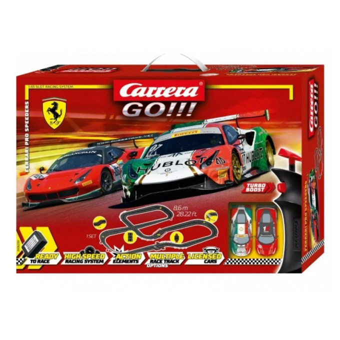 Carrera GO!!! – Autodráha Ferrari Pro Speeders