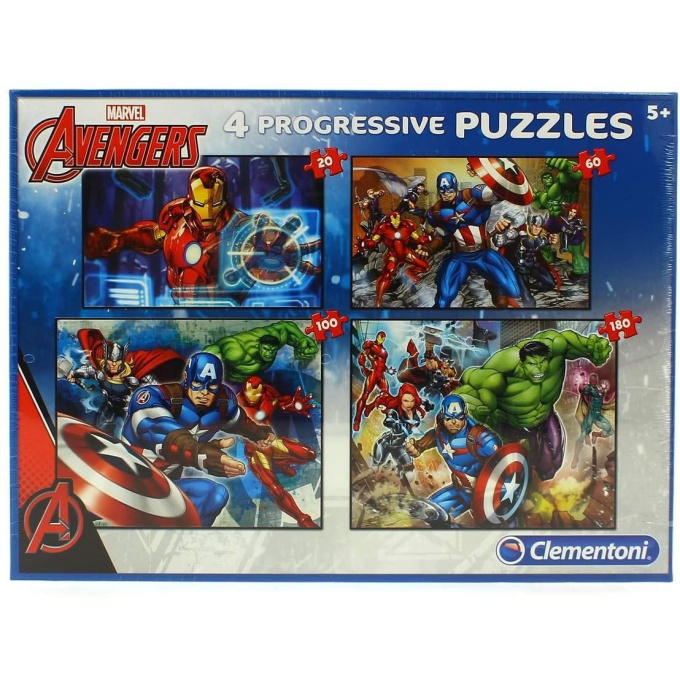 Puzzle 4v1 – Avengers