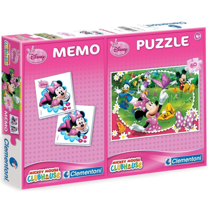 Puzzle Minnie Mouse + pexeso