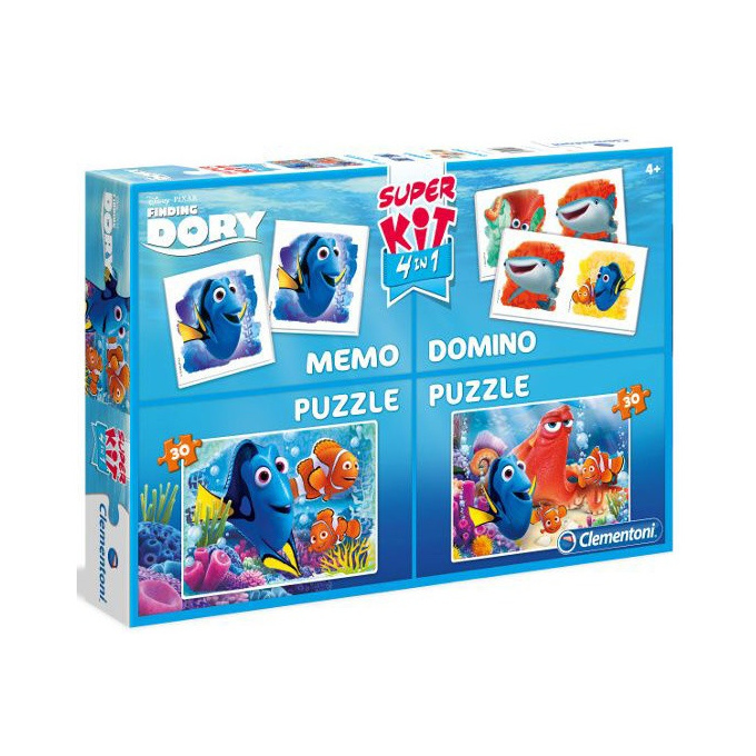Puzzle 4 v 1 - Hledá se Dory