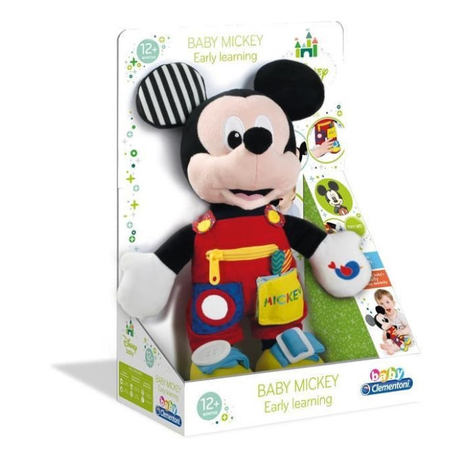 Disney Baby - Plyšový Mickey s kapsami