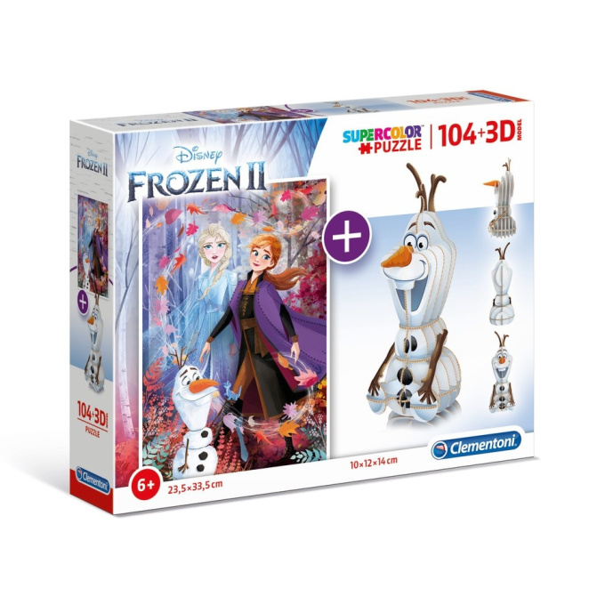 Puzzle 104 + 3D – Frozen 2