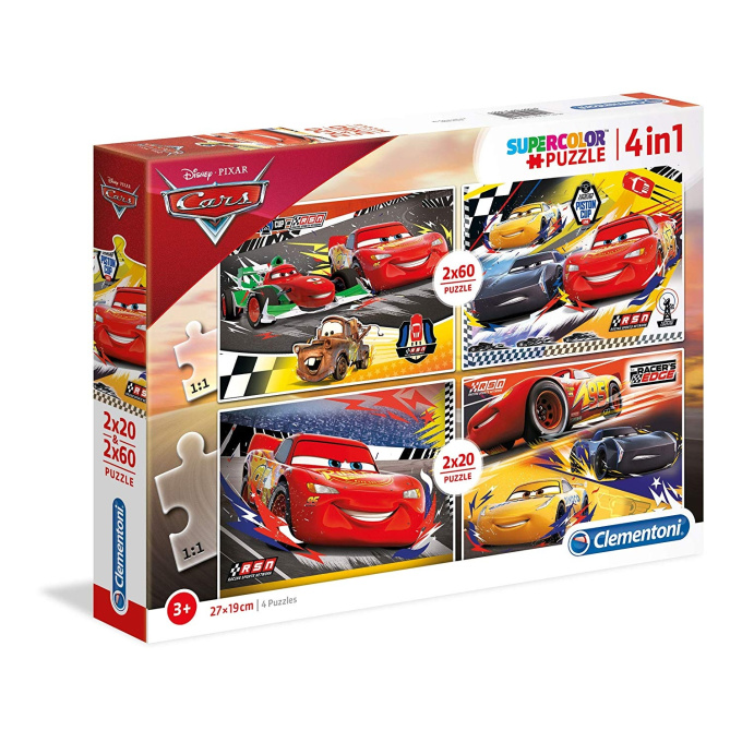Puzzle Cars 3 Supercolor 4v1