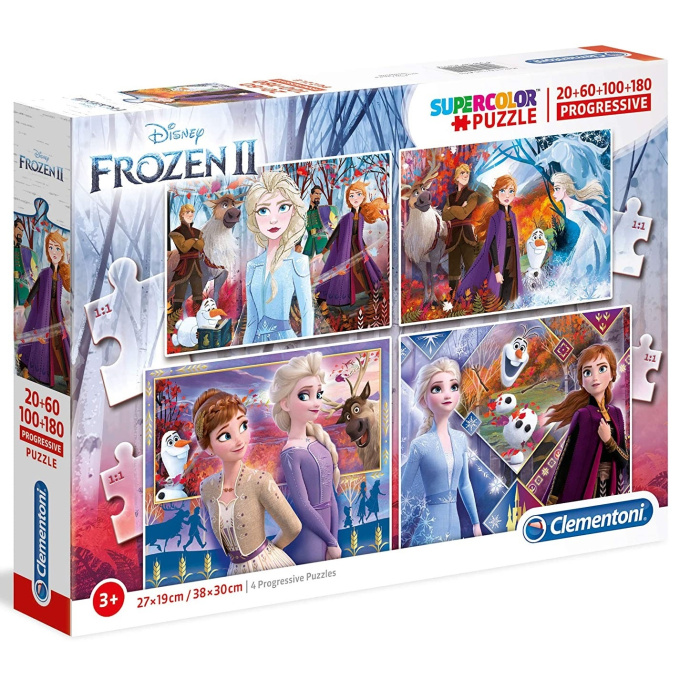 Puzzle 4v1 SuperColor – Frozen 2