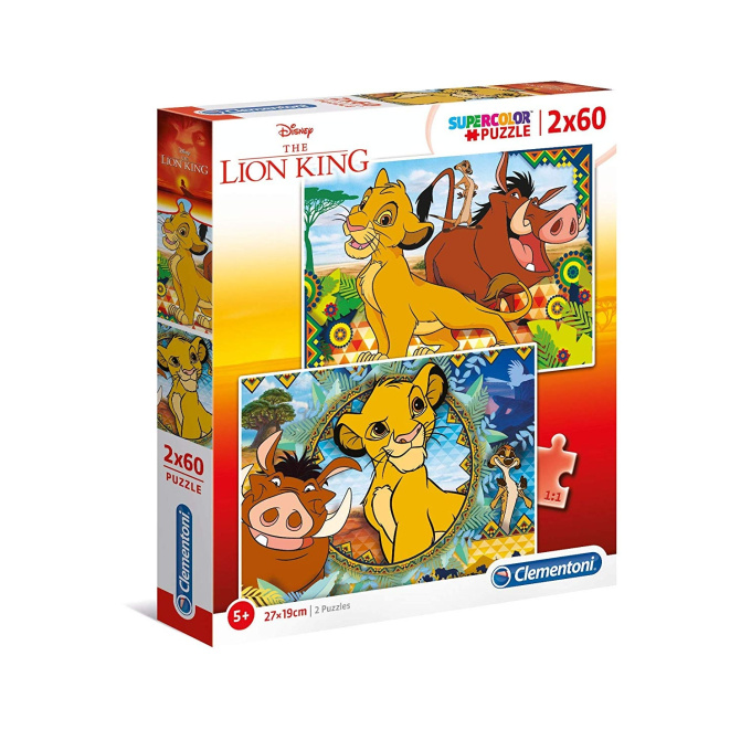 Puzzle 2x60 - The Lion King