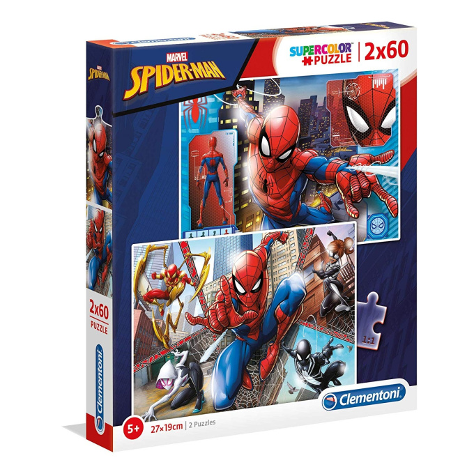 Puzzle 2x60 - Spider-Man