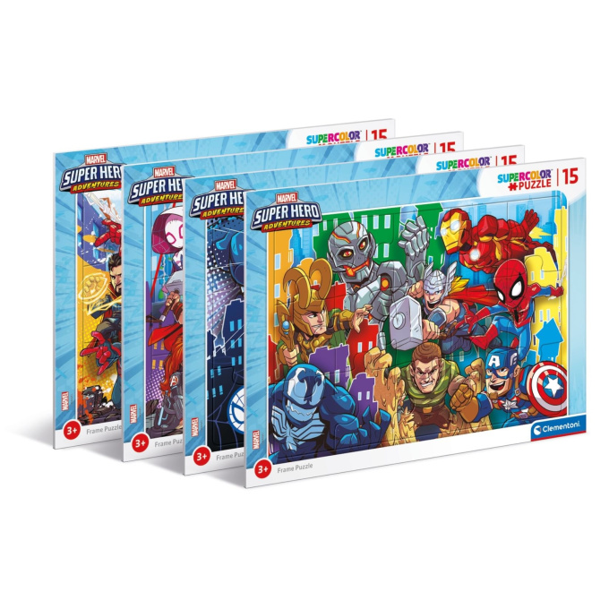 Puzzle 15 - Marvel superhrdinové