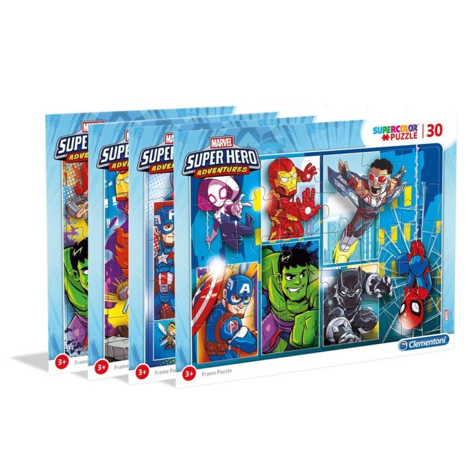 Puzzle 30 - Marvel superhrdinové