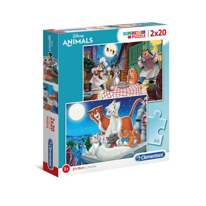 Puzzle 2x20 – Disney Animals