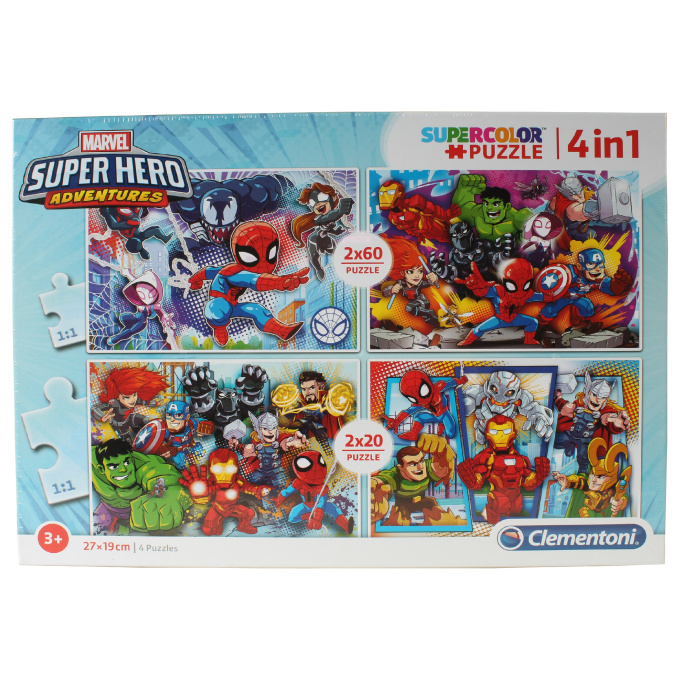 Puzzle 4v1 – Super Hero