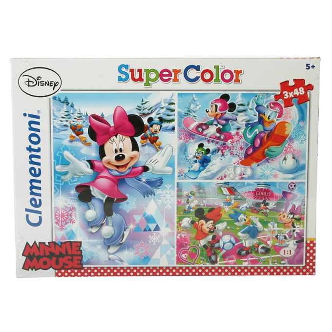Puzzle 3x48 - Minnie Mouse