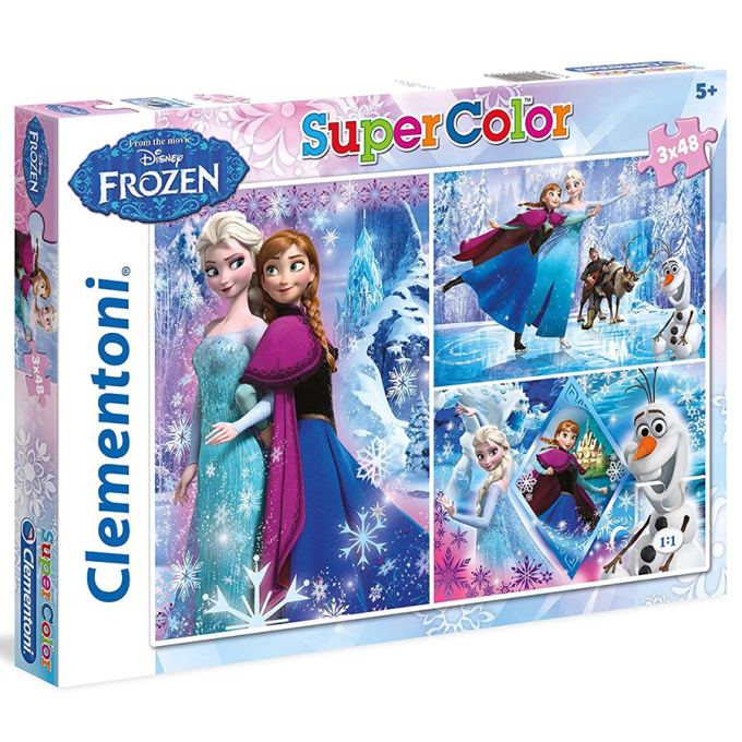 Puzzle 3 x 48 - Frozen
