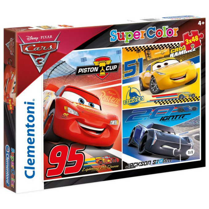 Puzzle Cars 3 x 48