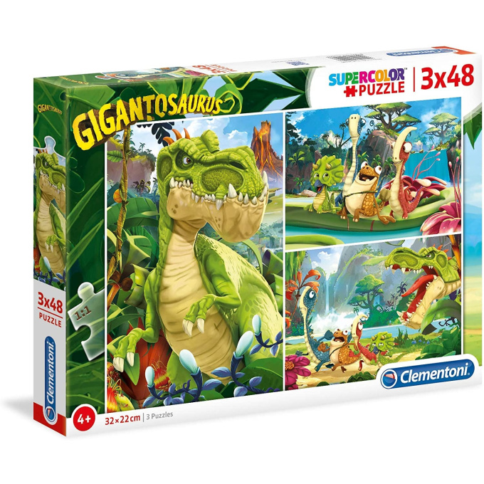 Puzzle 3x48 – Gigantosaurus