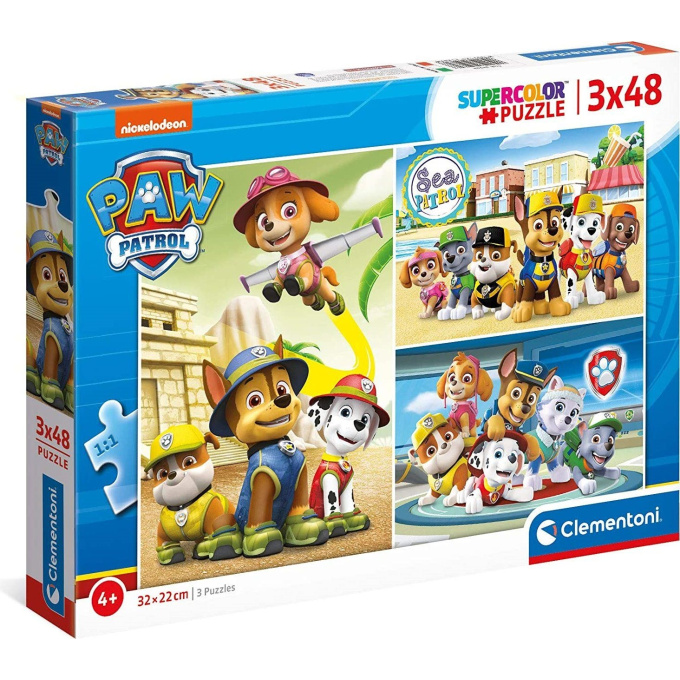 Puzzle 3x48 – Paw Patrol