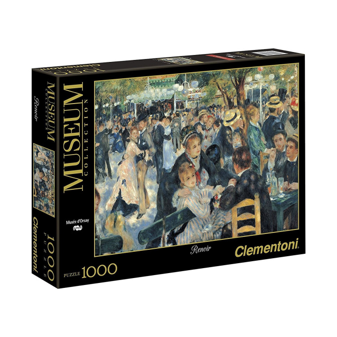 Puzzle 1000 - Renoir, Le Moulin de la Galette