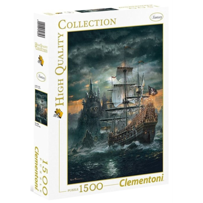Puzzle 1500 - Pirátská loď