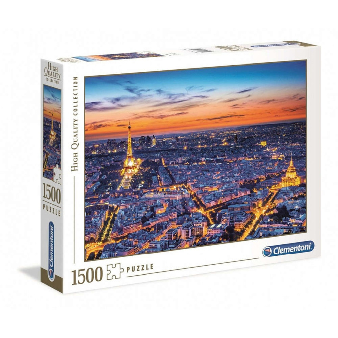 Puzzle 1500 - Noční Paříž