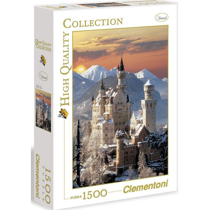 Puzzle 1500 - Neuschwanstein zámek