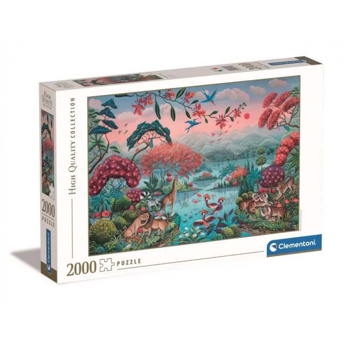 Puzzle 2000- Klidná džungle