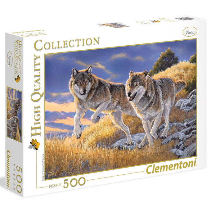 Puzzle 500 - Vlci