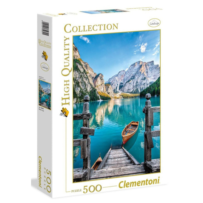 Puzzle 500 - Jezero Lago di Braies