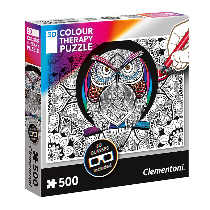 PUZZLE – 500 Sova - antistresové