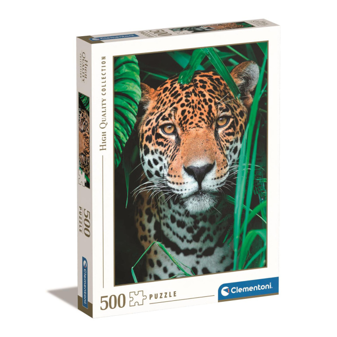 Puzzle 500 – Jaguár v džungli
