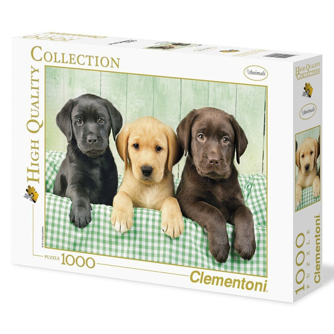 Puzzle 1000 - Labradoři