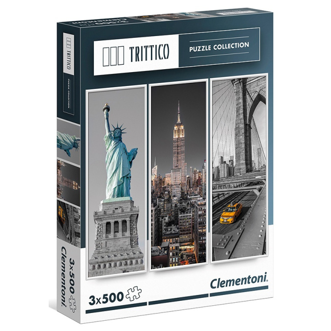 Puzzle 3 x 500 - New York