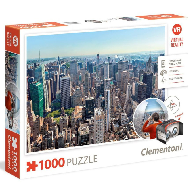 Puzzle 1000 New York - Virtual Reality