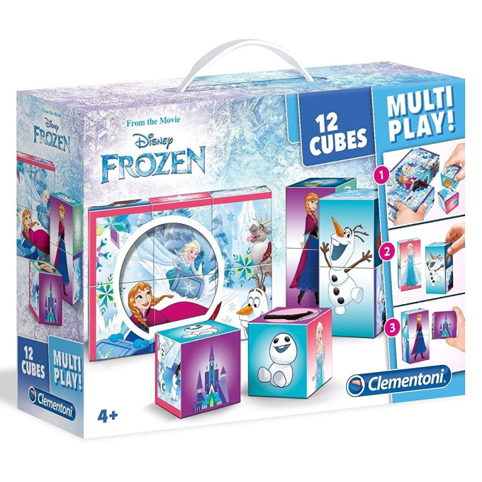 Kostky Frozen 12 ks