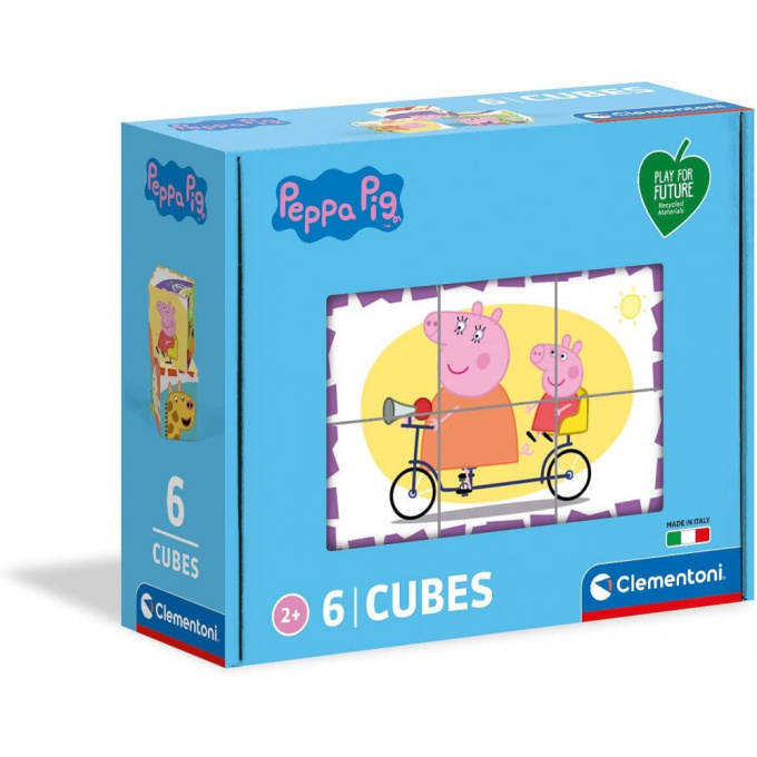 Clementoni- Peppa Pig kostky